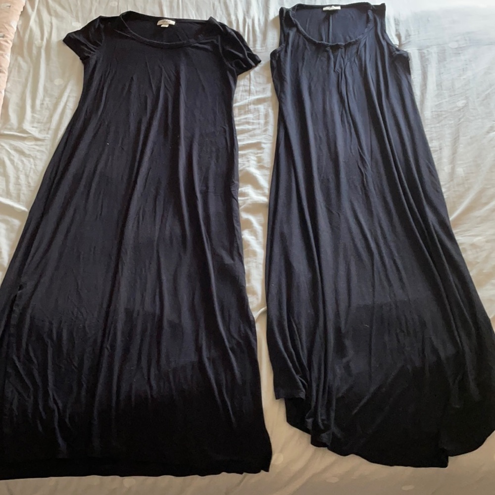 2 Style & Co black maxi dresses